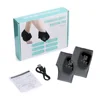 Grey ankle protectors, pair