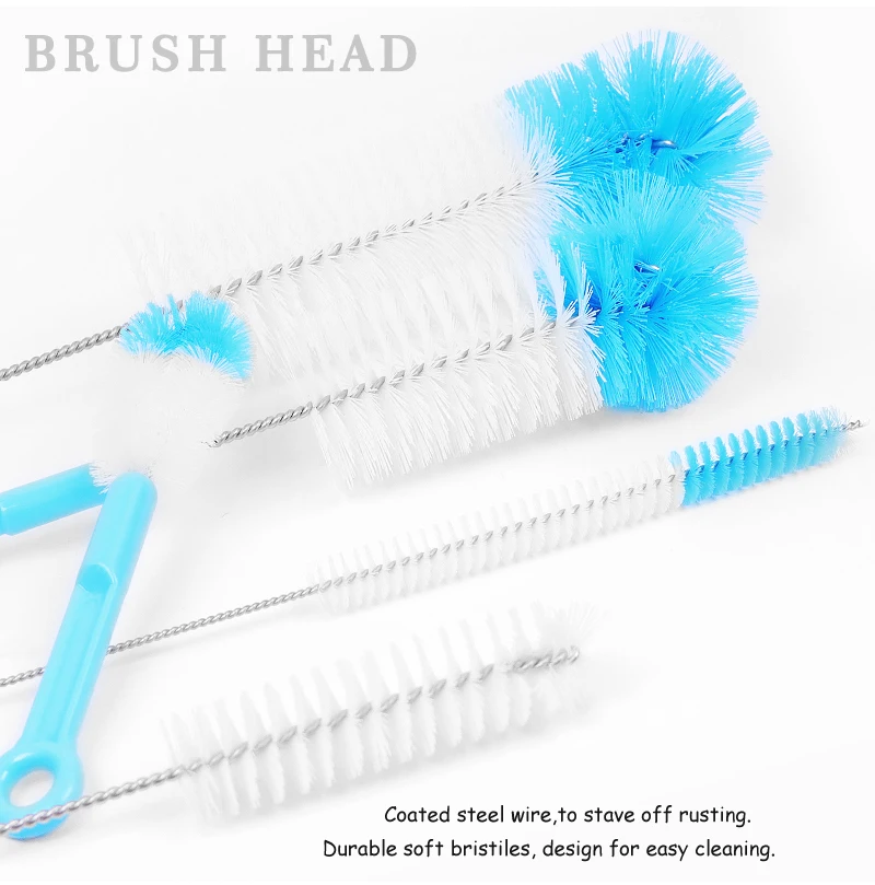 Amazon Hot Sale 5 Pack Eco Long Bottle Tube Pipe Brush Cleaner Baby Bottle Cleaner Buy Bottle