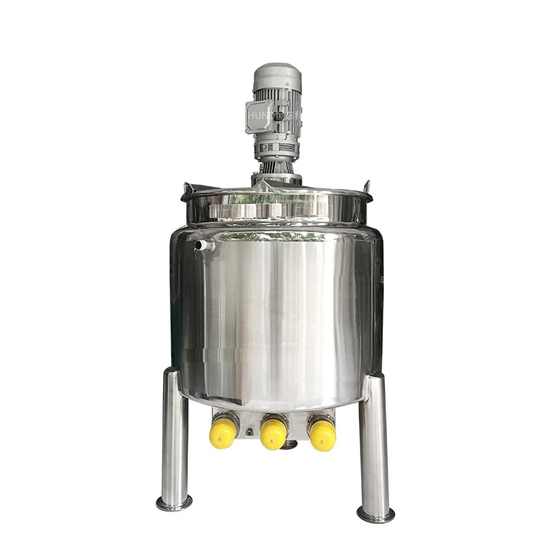 Food Grade Hygienic Stainless Steel Mixing Vessel with Control Box