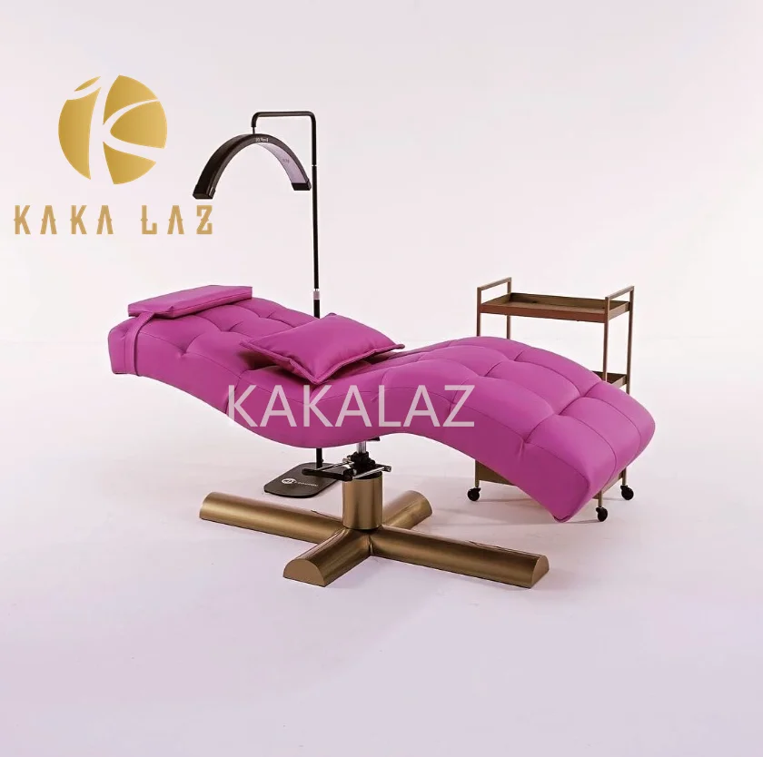 Salon Cosmetic Chair Gold Lash Bed Electric Beauty Bed Buy Salon