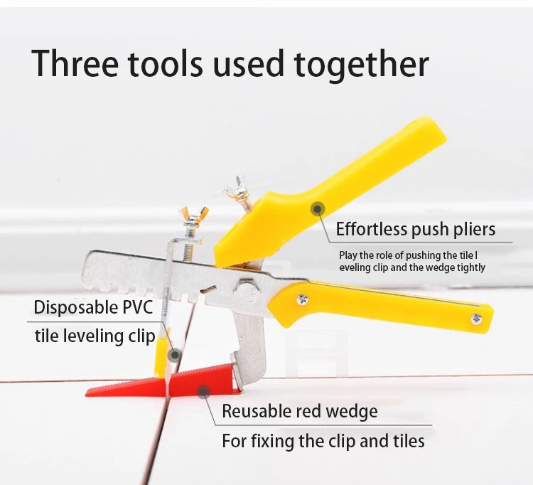 High Quality Tile Spacers Accessories 1mm Leveling System Floor Tile