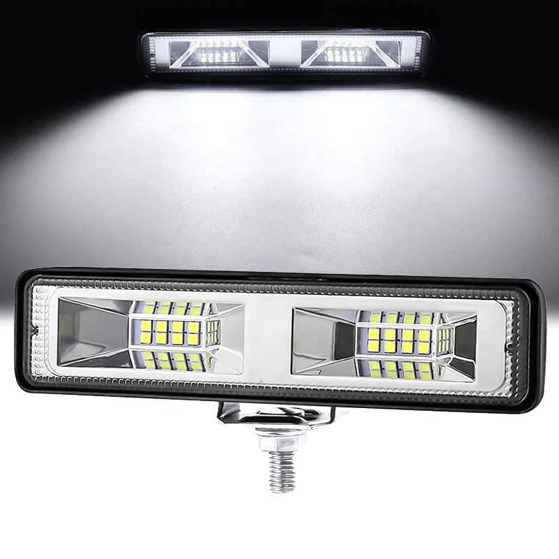 مصابيح أمامية LED من LYAF بجهد 12–24 فولت وقوة 36 واط، لمصابيح العمل LED للسيارات والدراجات النارية والشاحنات والقوارب والجرارات والمقطورات وأعمال الطرق الوعرة