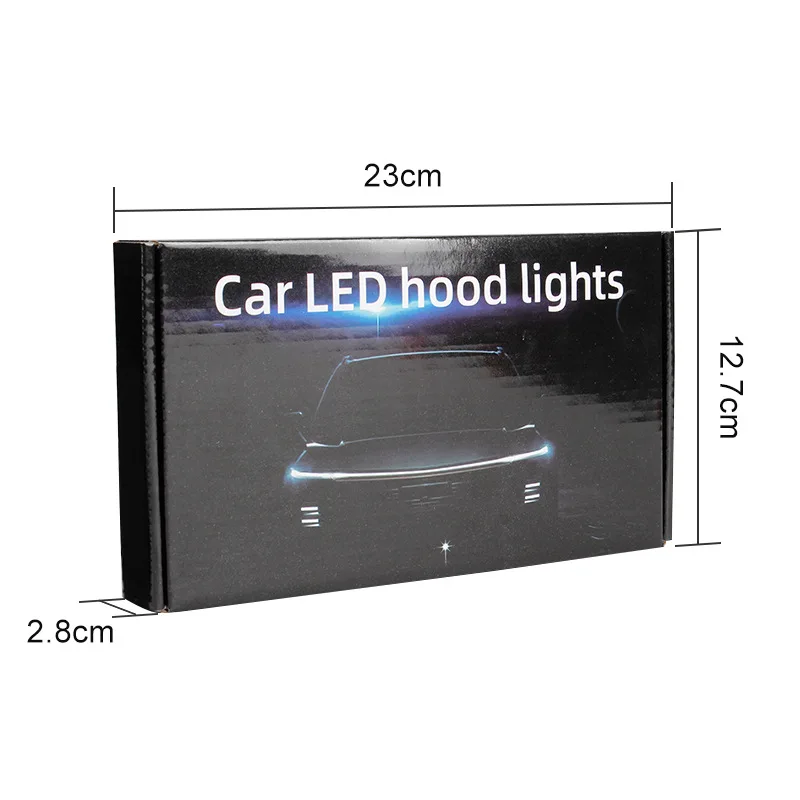 Mrd Flexible Car Led Hood Lights Ribbon Multi Colours Atmosphere Light