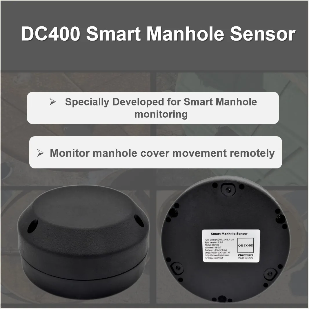 Dc400 Manhole Sensor With Remote Monitoring Iot Sensors - Buy Iot ...