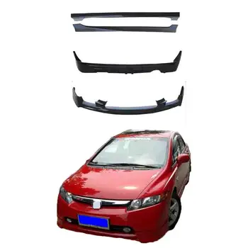 Body Kit Front Rear Lip Side Skirts Bodykit For HONDA CIVIC Car Parts accessories