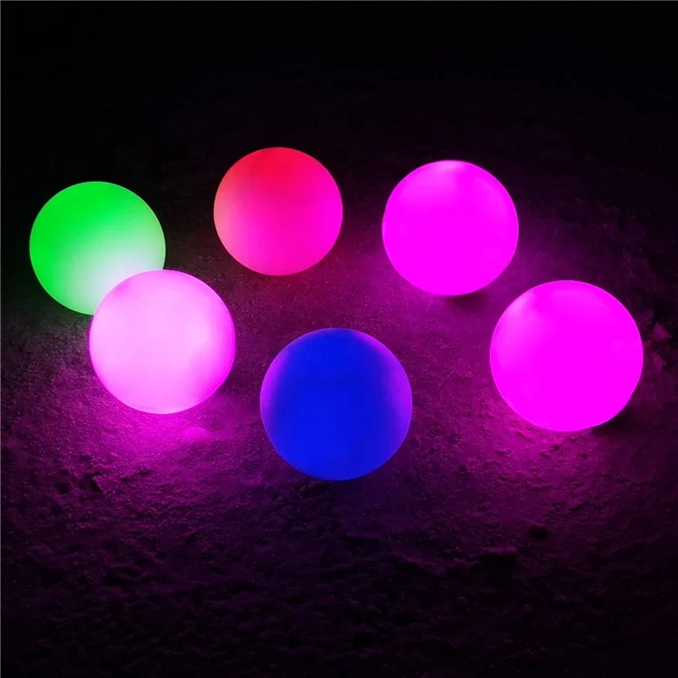 Color Changing Led Ball Light for Outdoor Garden Game Capture the Flag