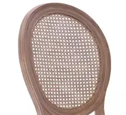 Modern Armrest Dining Chairs for Breakfast bar Coffee Shops Cafeteria Wood Leg Catering Cafe Chairs details