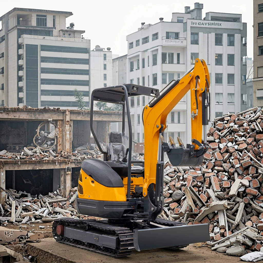 Гореща оферта хидравличен екскаватор с нов двигател 1-годишна гаранция гусенично предвижващ се тип