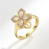 Yellow Gold(White Diamond)