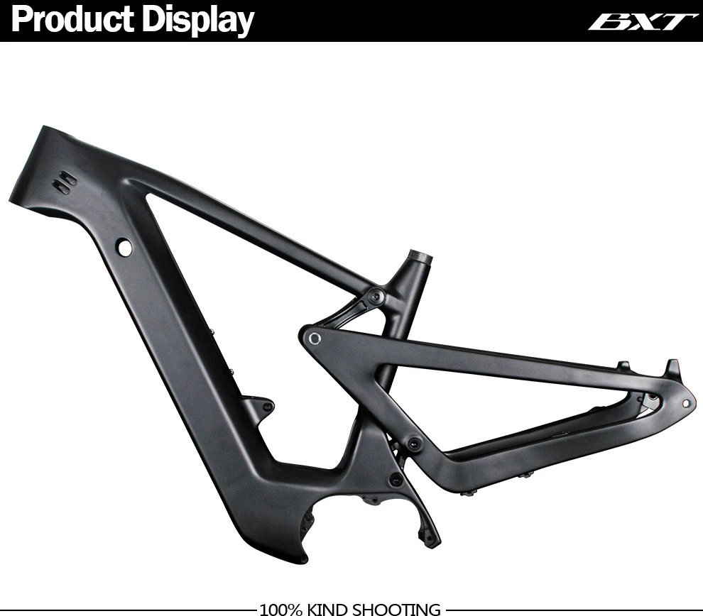 Bafang Electric Bike Frame Full Suspension Boost Bafang M500 M600 Motor
