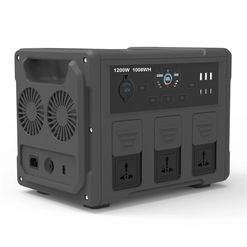1200W Lifepo4 Power Station for Outdoor Camping