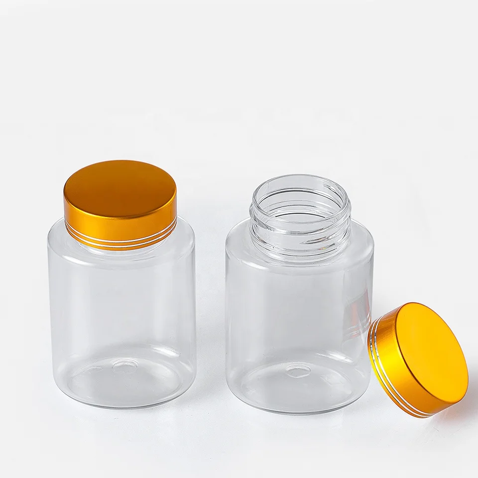 Child Proof 100cc Health Product Pet Packaging Gummy Tablets