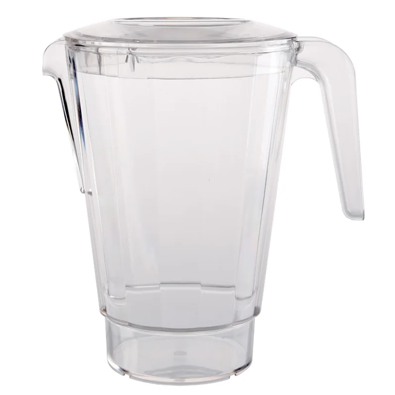 Sculptured Ice® Pitcher, Plastic Water Pitcher, Slotted Lid, 2 Liter, Clear