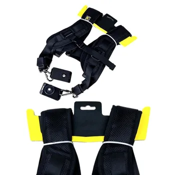 KALIOU Black Double Shoulder Camera Strap 2 Digital SLR Camera Dslr Photography Accessories detail image