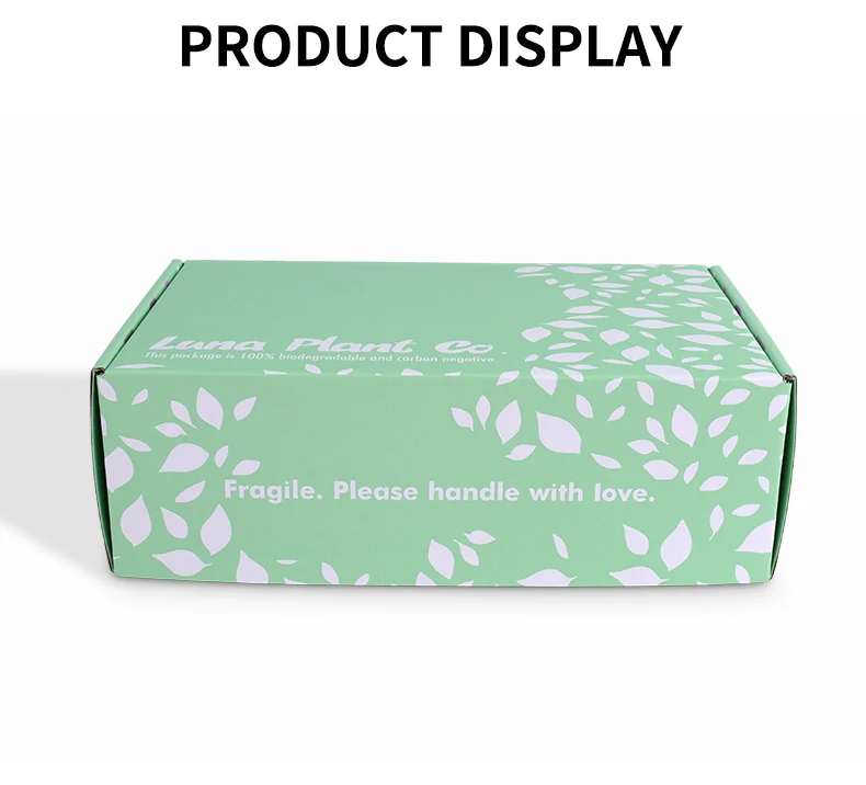 Popular Eco friendly corrugated shipping box customized pink cosmetics clothing packaging paper mailer boxes for small business supplier