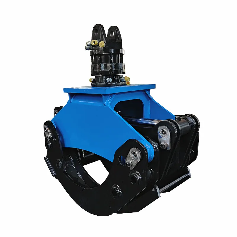 HOMIE Mini Excavator Grapple Tree Grapple Used for Handling of Logs Stones and Scraps