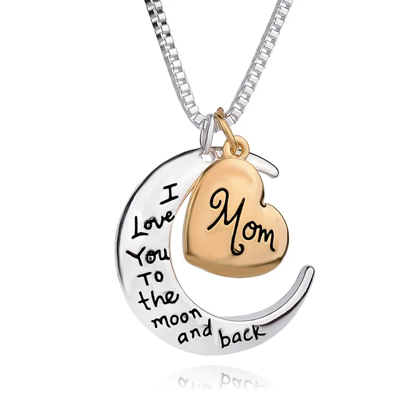Pendants Necklace Love My Mom Necklaces 