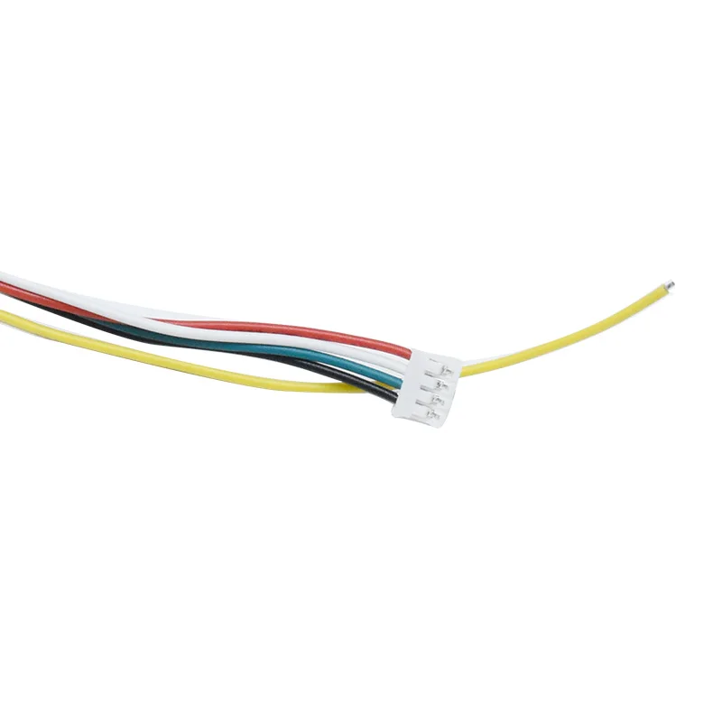 M12*1.0 Waterproof Cable Connector M12 Connector A Code 5 Pin Circular Front Fastened Male Socket with Wire and Dust Cover