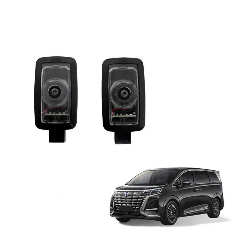 Auto Door Projection Lights for Denza D9 Accessory Door Signal Lamp Projector Shadow Light Car Interior Accessories