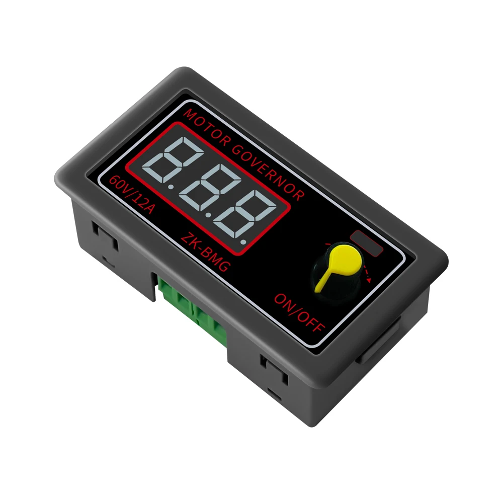DZS Elec DC Motor Speed Controller – 9-60V 20A 1200W PWM Regulator With Forward/Reverse Switch For Brush Motors