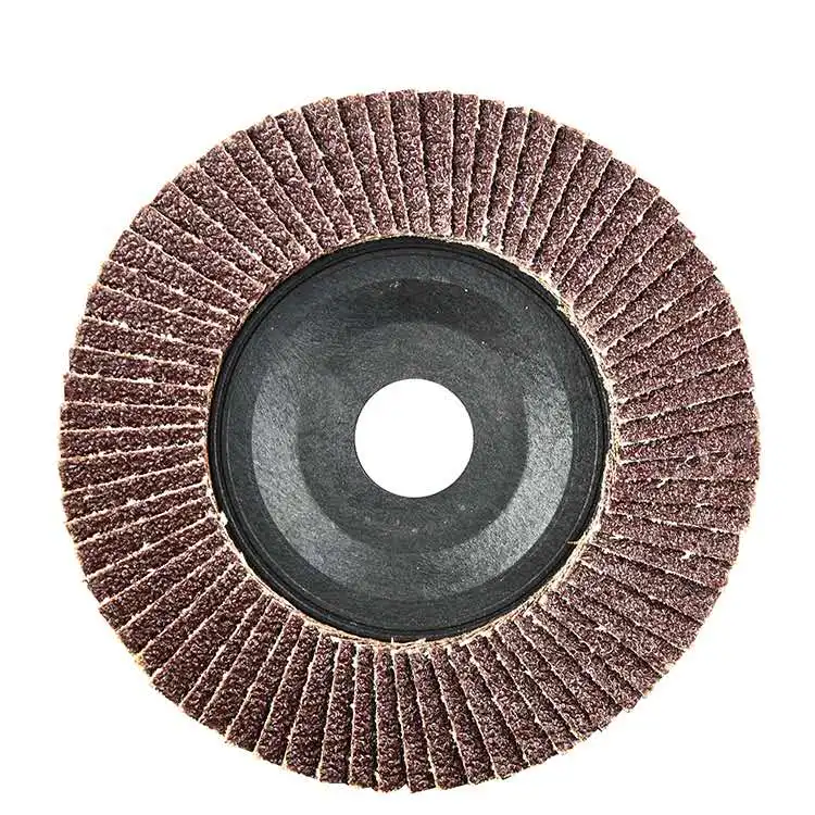 DELUN 4.5 Inch Durable Flap Disc Rust Removal Grinding Tool with Smooth Surface Excellent Performance Abrasive for Sanders