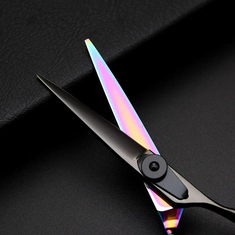 Профессиональные японские стальные ножницы для волос Gong Gold 6,0 Gang Beng, парикмахерские ножницы 7 дюймов, парикмахерские ножницы для стрижки волос