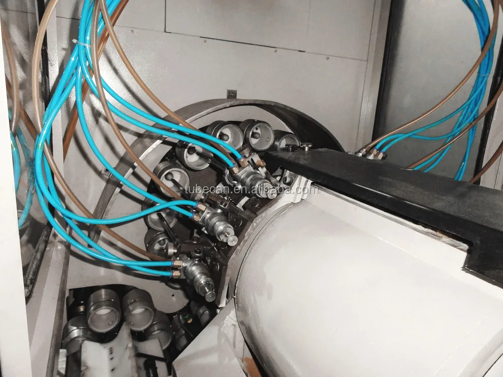 
 Внутреннее покрытие машина для алюминиевых аэрозольных баллонов делая линию PTC01  