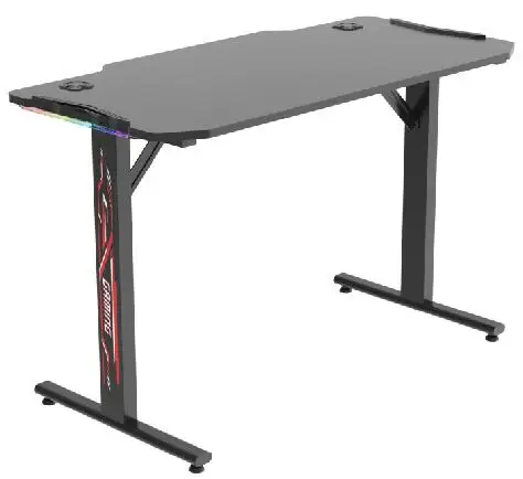 180cm Large Desktop Rgb Gaming Desk Corner E-sports Computer Game Table ...