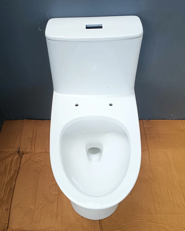 Chaozhou Sanitary Ware One Piece Siphonic Toilet Bowl Ceramic S-trap Toilet Seat