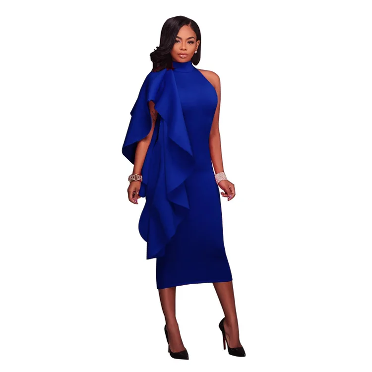 blue dress code party Life of the Party Dress, Women's Royal Blue Dresses – CityLux Boutique main image 1