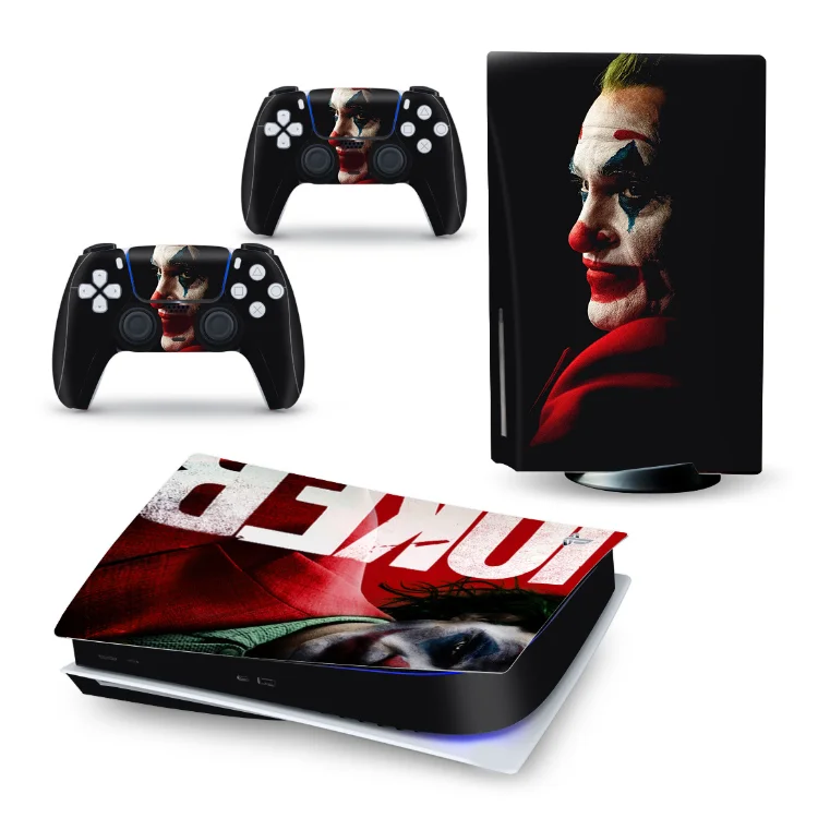 Full Body Vinyl Decals Skin Stickers For Ps5 For Ps5 Disc Version