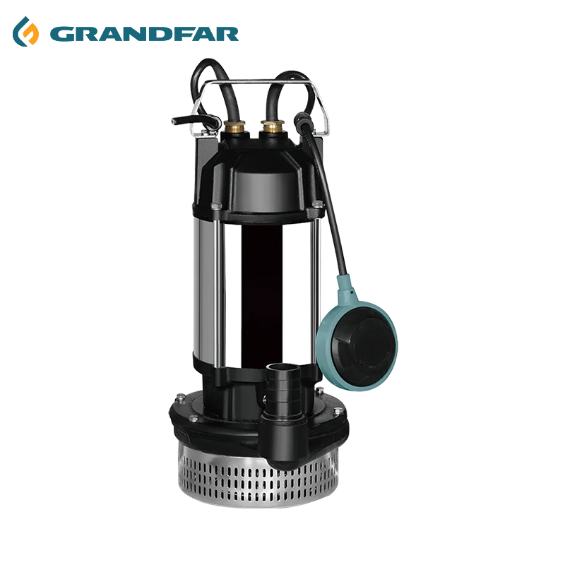 Grandfar 0.4kw 0.54HP Stainless Electric Garden Irrigation Submersible Watering Pump High Pressure GPS Dirty Clean Water Option details