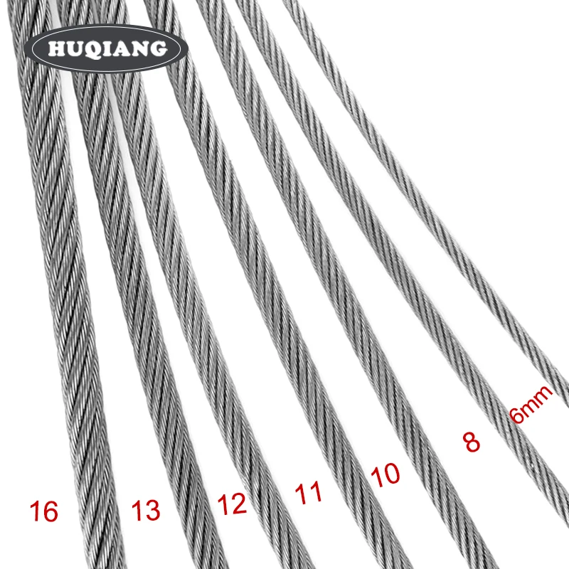 Elevator Steel Wire Rope Traction Machine Wire Rope Speed Limiter Wire Rope 6mm 8mm10mm11mm13mm 16mm