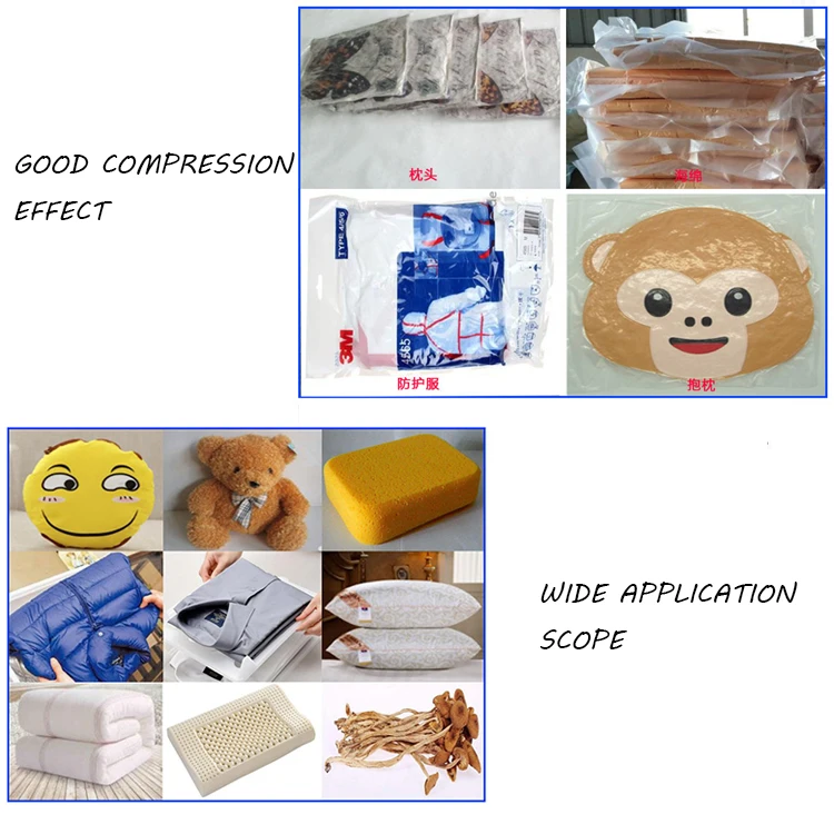Vacuum Packing Cushion Machine Press Pillow Making Machines Vacuum