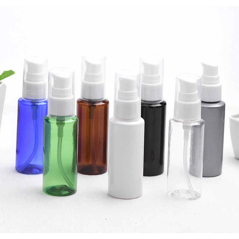 Factory Custom Small Capacity PET Plastic Bottle Fine Mist Spray Bottle Cosmetics Essential Oil Spray Bottle