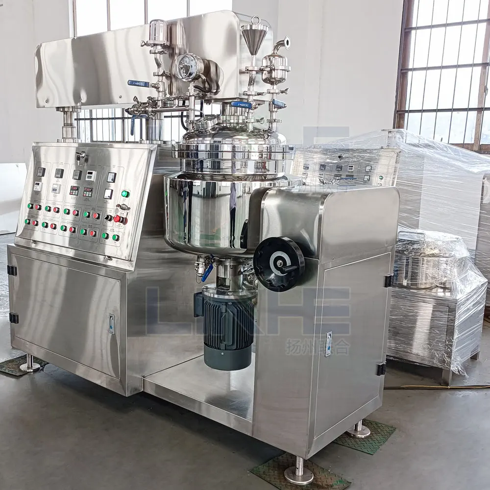 Vacuum Homogenizing Emulsifying Tank Mayonnaise Making Machines With ...