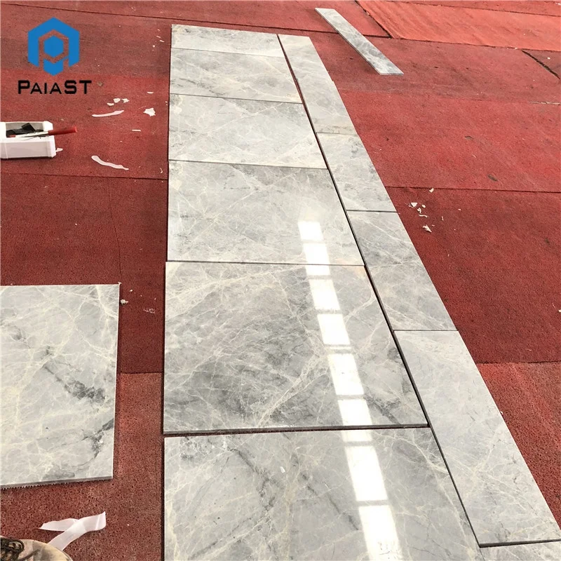 product china grey color white vein decorative marble pieces custom cut floor tiles design for villa project-1