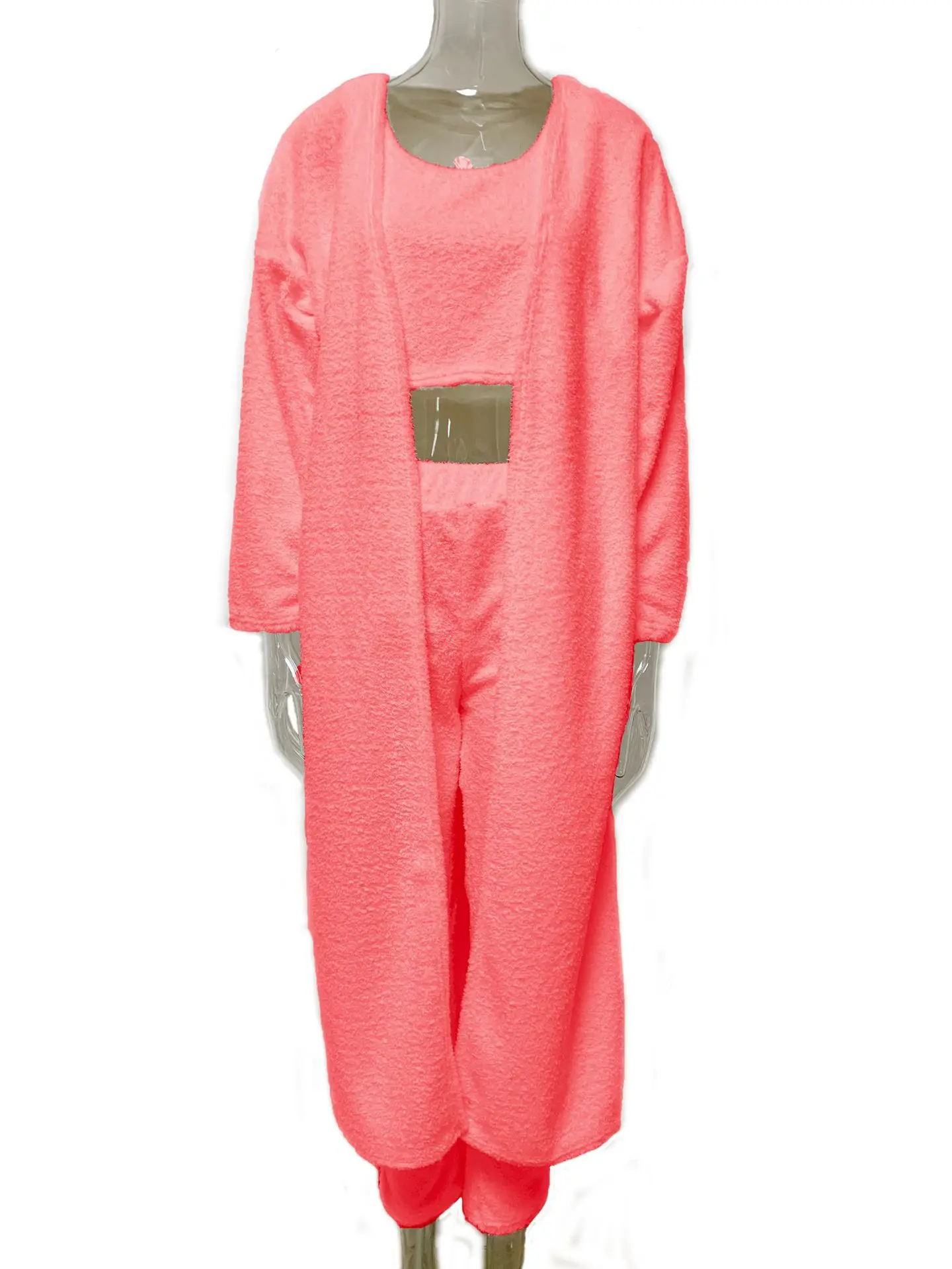 Soft Women Pajamas - Cozy Winter Fur Set for Sleepwear