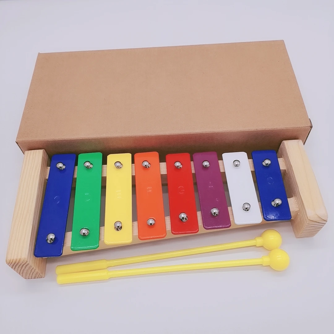 8 Tones Xylophone Metal Keys For Kids Musical Kid Toy Buy Xylophone