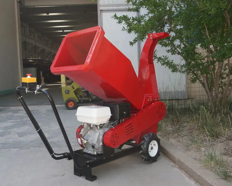 Машина для измельчения древесины 15HP с бензиновым двигателем