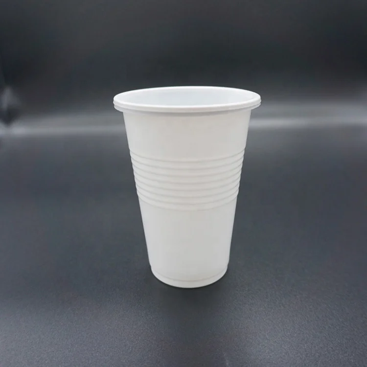 
Odm 12Oz/360Ml пищевой класс круглая форма белый полипропилен Ресторан пластиковая чашка от производителя 