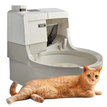 New Technology Automatic Cat Toilet Three Cleaning Modes Can ...