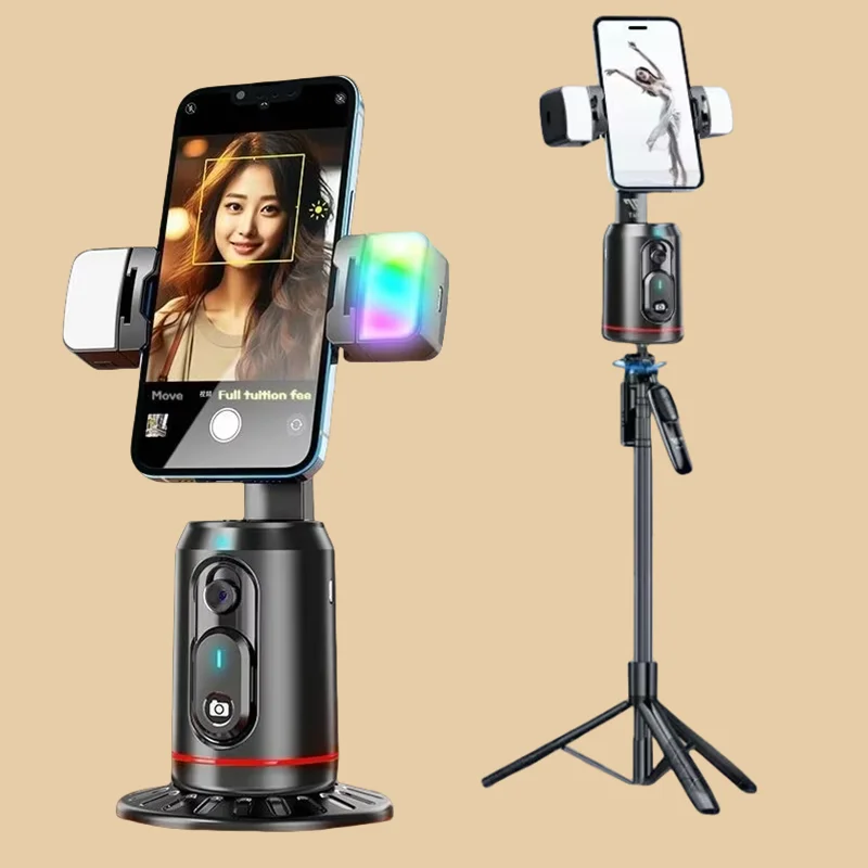 360 Rotation Following Shooting Mode Gimbal Stabilizer Selfie