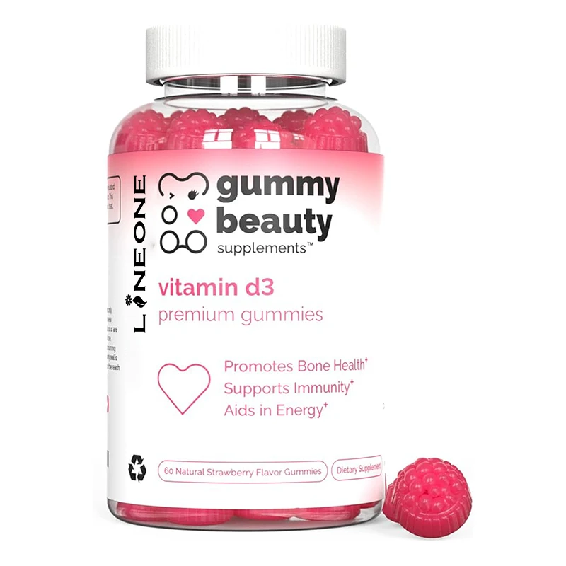 OEM Gummy Beauty Vitamin D3 Gummies