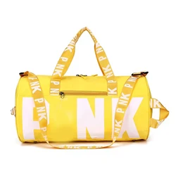 Доставка со склада в США дорожная сумка спортивная розовая модная Лидер продаж заводская цена сумка-тоут через плечо спортивные