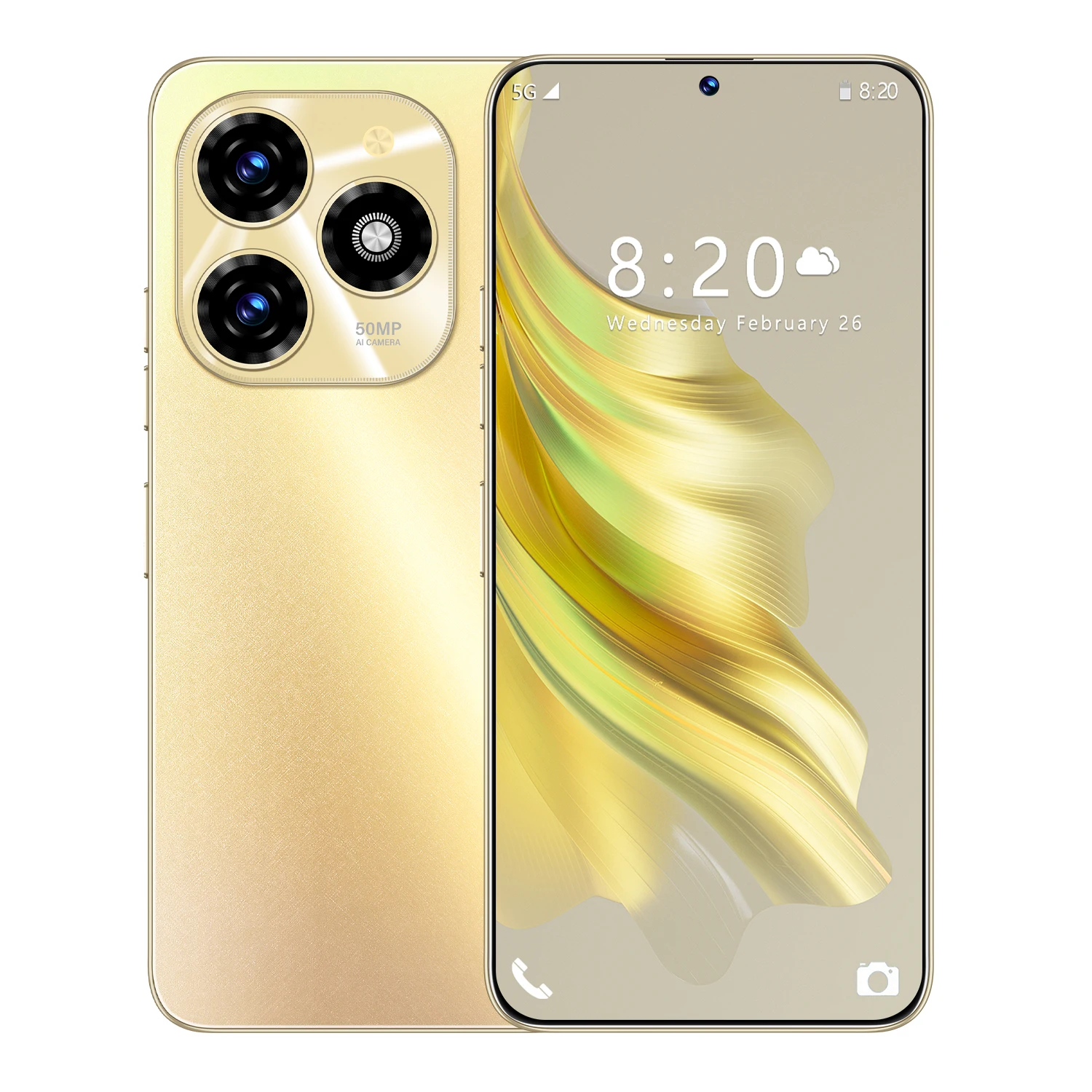 New Spark 20 Pro original Android Mobile HD 5G smartphone Plus4-core 5G network 5000 mA hours Android 14.0 8gb 128g mobile phone
