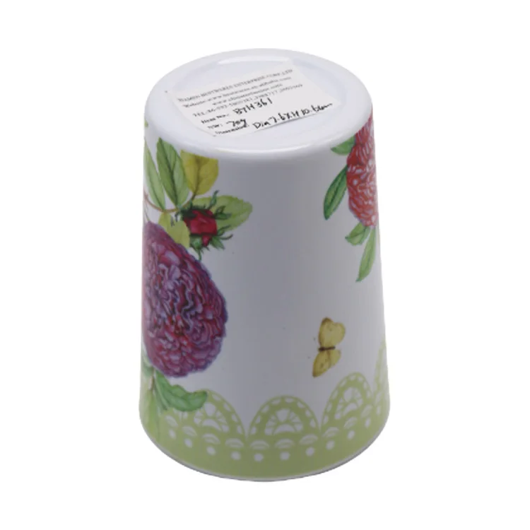 Дешевая кофейная круглая детская пластиковая чашка без ручки оптом