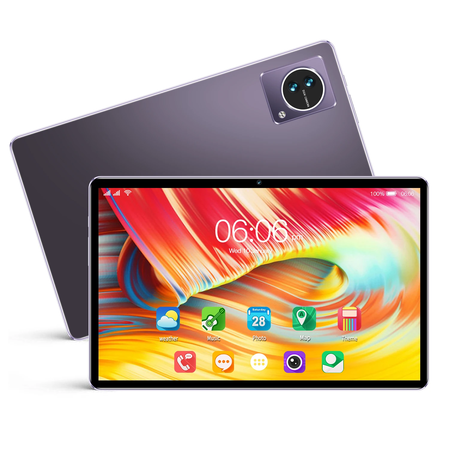 工場価格 V10 デュアルSIMカード 10インチタブレット Android 12 教育