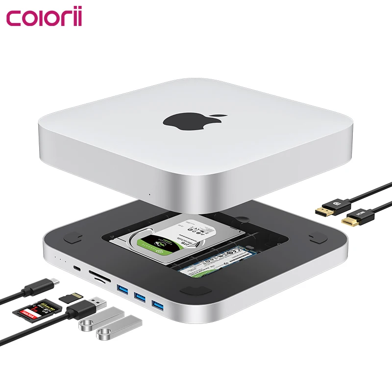 Colorii MC25 Pro Max 4K HDMI 8-in-1 Type C USB 3.0HDDハード