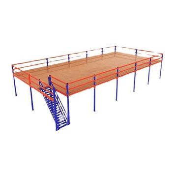 Customized Steel Modular Mezzanine High Quality Multi-tier Attic Platform Large Capacity Warehouse Storage Mezzanine Rack